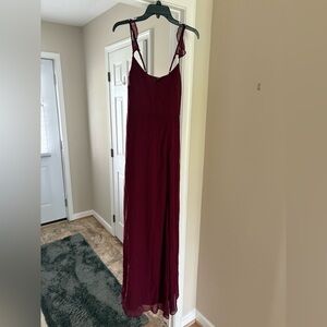 Birdy Grey Burgundy Bridesmaid Dress